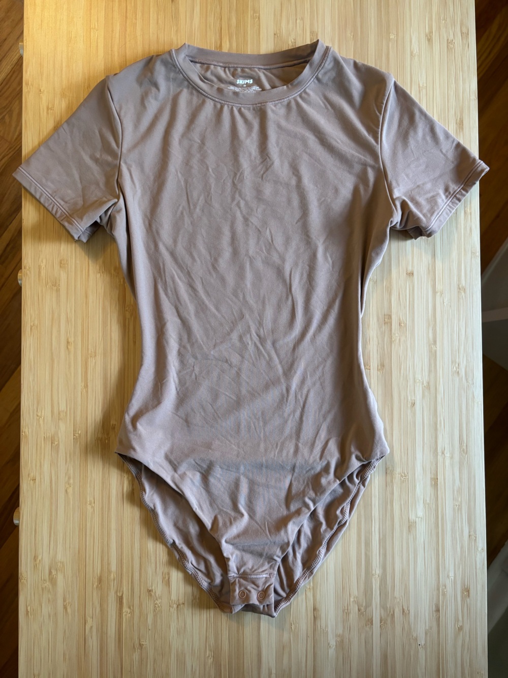 Skims Short Sleeve Bodysuit